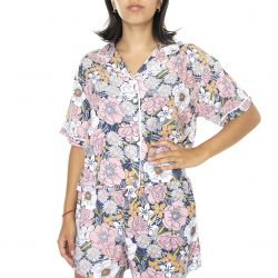Vans-Retro Floral - Camicia Maniche Corte Donna Multicolore-VN0A5LMDYRH1