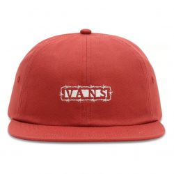 Vans-Desert Jockey - Capellino con Visiera Rosso / Chili Oil-VN0A5KJPSQ61