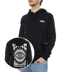 Vans-Mens Good Fortune Po Black Hooded Sweatshirt-VN0A7TJTBLK1