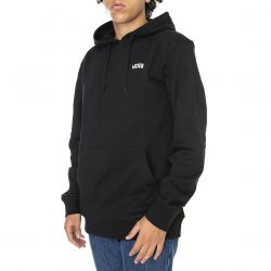 Vans-Mens Core Basic Po Fleece Black Hooded Sweatshirt-VN0A7YDVBLK1