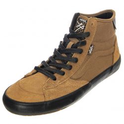 Vans-Mens UA The Lizzie Brown Lace-Up High-Profile Shoes-VN0A4BX1RQJ1