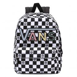 Vans-Wm Realm Flying V Checkerboard Backpack-VN0A3UI8XZD1