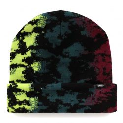 Vans-Parkview Beanie Black / Purple Potion / Lime Punch Hat-VN0A7SCCY9I1