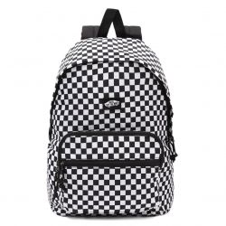 Vans-Taxi Backpack Black / White - Zaino Bianco / Nero / Checkerboard-VN0A7RXNY281