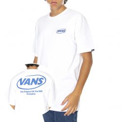 Vans-Hi Def Commerica White T-Shirt-VN0A7S6UWHT1