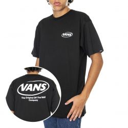 Vans-Hi Def Commerica - Maglietta Girocollo Uomo Nera-VN0A7S6UBLK1