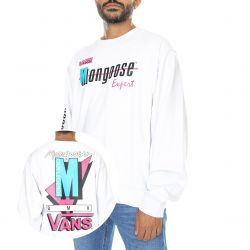 Vans-Fleece Crew Our Legends Our Mgrni - Felpa con Cappuccio Uomo Bianca / Multicolore-VN000636YP41