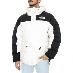 The North Face-Mens Himalayan Down Parka Gardenia White Winter Jacket-NF0A4QYXN3N1