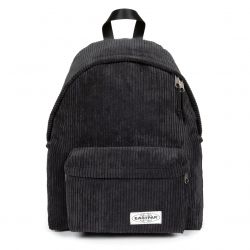 Eastpak-Padded Large Softrib Black Backpack-EK0A5BC3U821