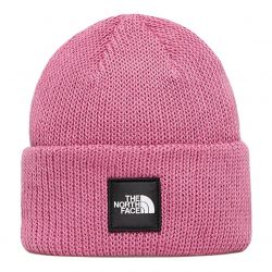 The North Face-Explore Beanie Red Violet Hat-NF0A55KC7481