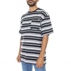Dickies-Mens Westover Stripe Tee Black T-Shirt