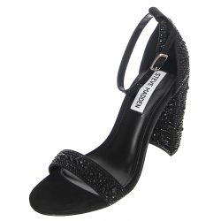 Steve Madden-Carrson-G Black / Stone - Sandali Donna Neri-SMSCARRSON-G-BLK