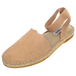 Steve Madden-W' Riteway Blush Suede Sandals-SMSRITEWAY-BLU