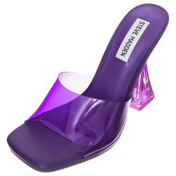 Steve Madden-Womens Lipa Purple Sandals-SMSLIPA-PUR