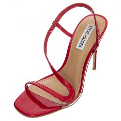 Steve Madden-W' Natalia Red Patent Sandals-SMSNATALIA-RED