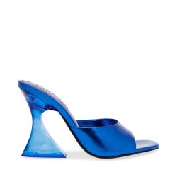 Steve Madden-Womens Sky-High Cobalt Blue Sandals-SMSSKY-HIGH-COB
