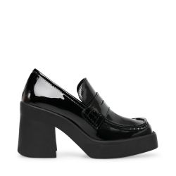 Steve Madden-Utmost Blk Pat - Mocassini Donna Neri-SMSUTMOST-BLK