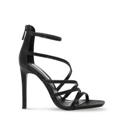 Steve Madden-Womens Caviar Black Sandals-SMSCAVIAR-BLA
