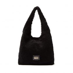 ARIES-Giant Shopper Sheep Skin Black Bag-FQAR10005-006