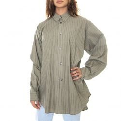 MAGLIANO-Womens Classic Striped Sage Shirt-I28007218-FU18-83