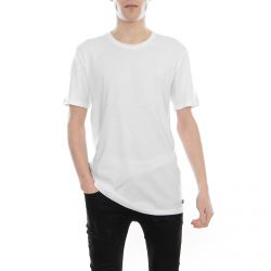 Dr. Denim-Patrick Tee - White - Maglietta Girocollo Uomo Bianca-1611131-199