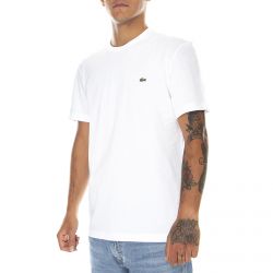 Lacoste-Mens Logo 001 White T-Shirt