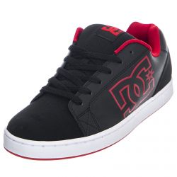 DC-Serial Graffik Sneakers - Black / Red - Scarpe Profilo Basso Uomo Nere / Rosse-ADYS100021-BLR