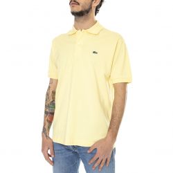 Lacoste-Mens 6XP Light Yellow Polo Shirt-1212-6XP