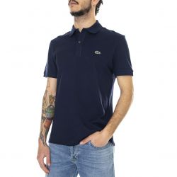 Lacoste-Mens 166 Blue Polo Shirt-PH4012-166