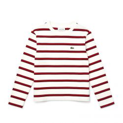 Lacoste-Kids Logo Stripe AVJ Pullover Sweater - Multicolored - Maglione Girocollo Bambino Multicolore-TJ1358-AVJ