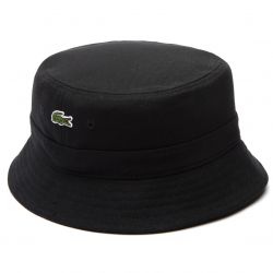 Lacoste-031 Black Bucket Hat-RK2056-031