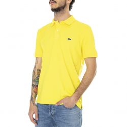 Lacoste-Mens HLL Yellow Polo Shirt-PH4012-HLL