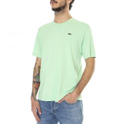 Lacoste-Mens HEE Green Crew-Neck T-Shirt-TH7618-HEE