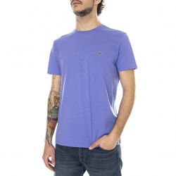 Lacoste-Mens 4PW Purple T-Shirt-TH6709-4PW