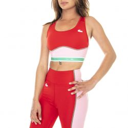 Lacoste-Womens BX0 Red Tanktop-TF0760-BX0