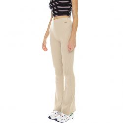 Lacoste-Pant.Tuta-02S - Pantaloni Casual Donna Beige