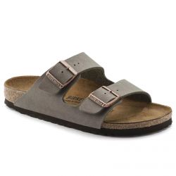 Birkenstock-Unisex Arizona Birko Flor Stone Sandals - Regular Fit-151211