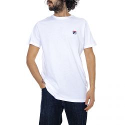 Fila-Mens Seamus Bright White T-Shirt-682393-M67