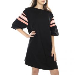 Fila-Womens Terri Oversized Black Tee Dress-687935-002
