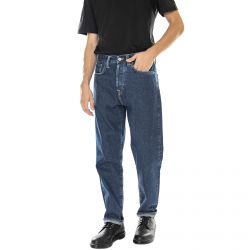 Edwin-Mens Ed-45 Loose Akira Blue Denim Jeans Pants-I026609-01KR