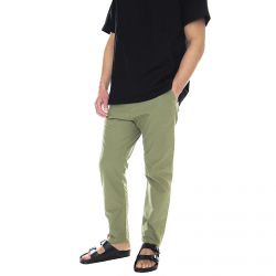 Edwin-Universe Cropped Pants - Military Green - Pantaloni Uomo Verdi-I027246-134GD