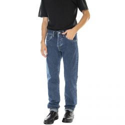Edwin-Mens Ed-55 Regular Aki Blue Denim Jeans Pants-I025957-01KX