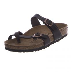 Birkenstock-Mayari Sandals - Habana Brown Oiled Leather - Sandali Uomo / Donna Marroni - Calzata Normale-171321