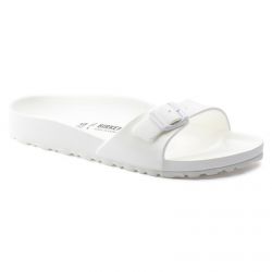 Birkenstock-Womens Madrid EVA White Sandals - Narrow Fit-128183