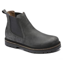 Birkenstock-Mens Stalon Boots - Graphite - Stivaletti alla Caviglia Uomo Grigi-1017319