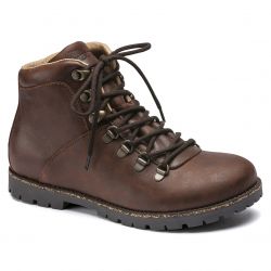 Birkenstock-Mens Jackson Dark Brown Ankle Boots-1017327