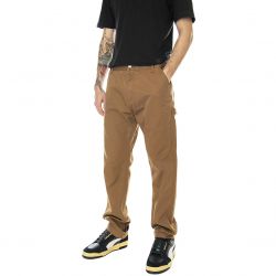 CARHARTT WIP-Ruck Single Knee Pant Hamilton Brown Rinsed-I020996.HZ.02.34
