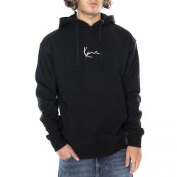 Karl Kani-Mens KK Signature Black Hooded Sweatshirt-KRCKKMQ12006