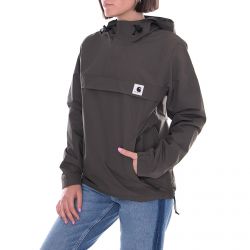 CARHARTT WIP-W Nimbus Pullover Cypress Green - Giacca Invernale Donna Verde-I003212.03-Cypress