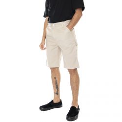 CARHARTT WIP-Mens Ruck Single Knee Wall Stone Shorts -I024892.G1.06.00